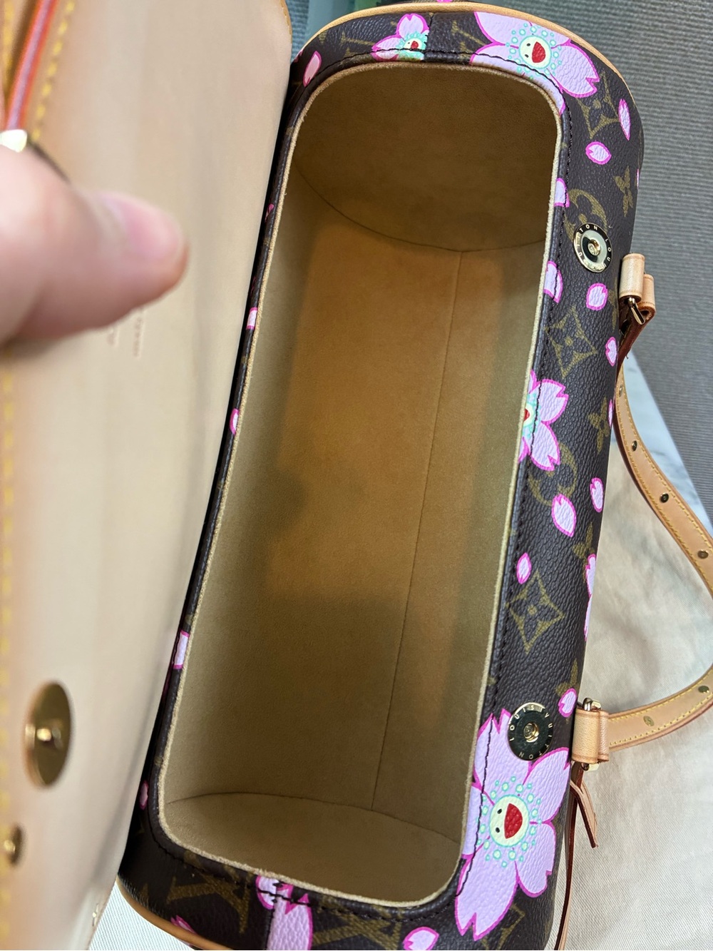 Louis Vuitton LV Murakami Cherry Blossom Papillon Bag - 2003 Fantastic Condition - Picture 11 of 16